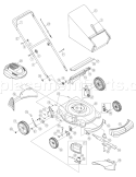 Part Location Diagram of 731-04177 MTD Side Discharge Deflector